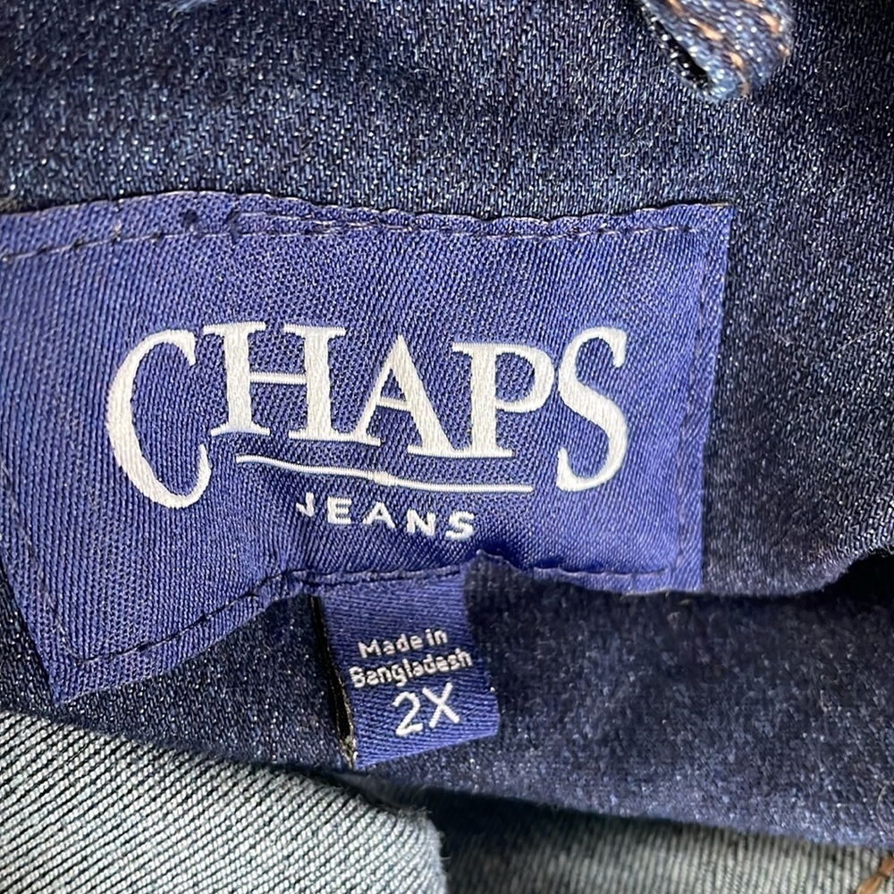 Chaps Denim Button Up Jacket - image 6